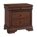 Elements International Phillipe Nightstand in Brown image