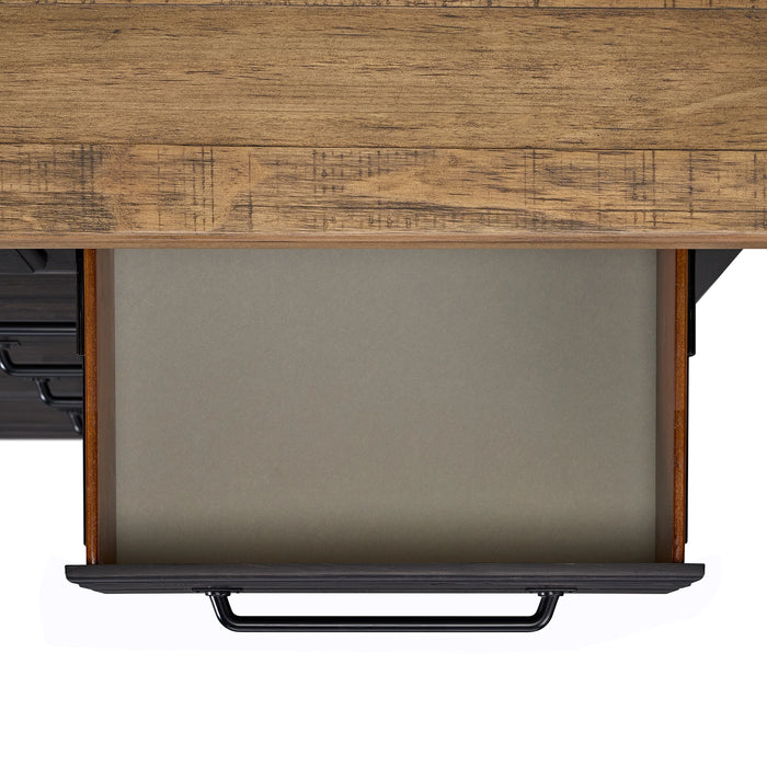 Montrose Storage Bedroom Set in Espresso & Brown