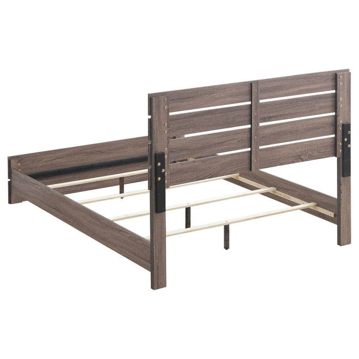 Brantford Wood Storage Panel Bed