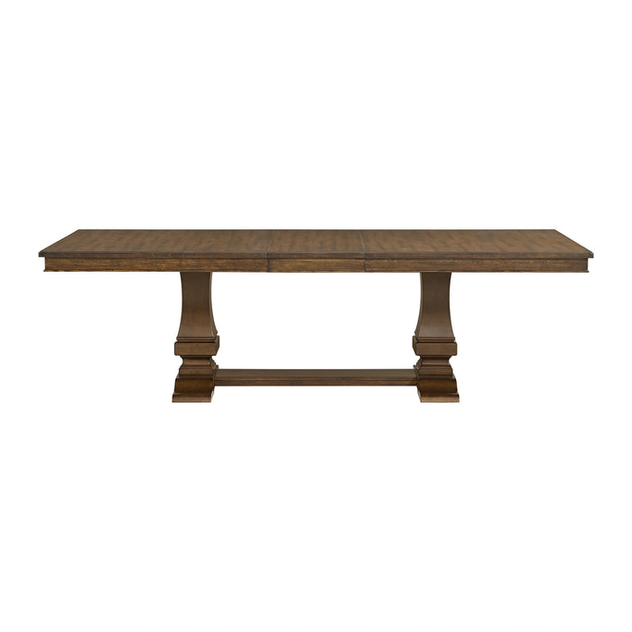 Phillipe Dining Table with with 18"" Leaf in Cherry