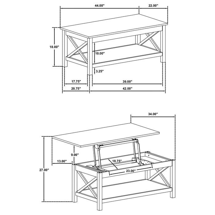 Skyview Lift-Top Coffee Table