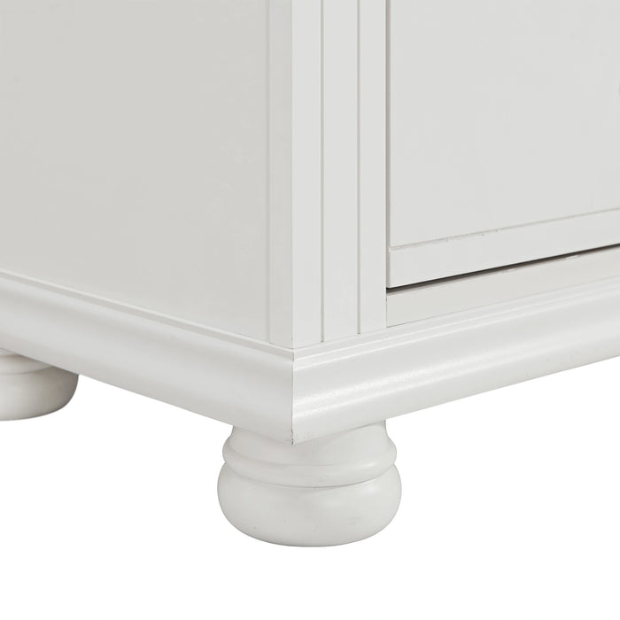 Kona Dresser and Mirror Set in White