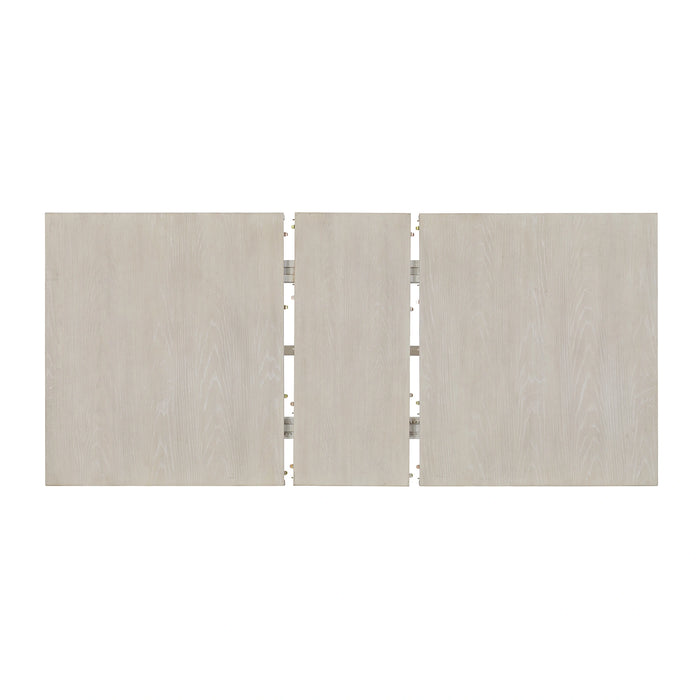 Avalanche Rectangular Dining Table with 18"" Leaf in Antique White
