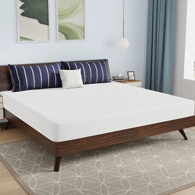 Nasturtium 8" E.King Bamboo Charcoal Infused Memory Foam