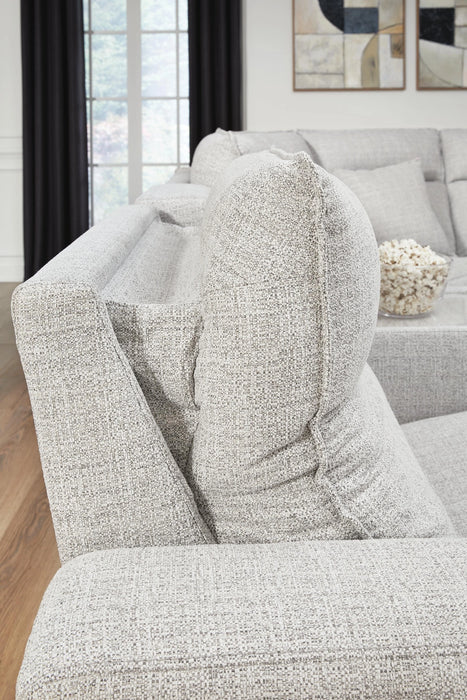 Modmax II Power Reclining Sectional with Chaise and Audio Console