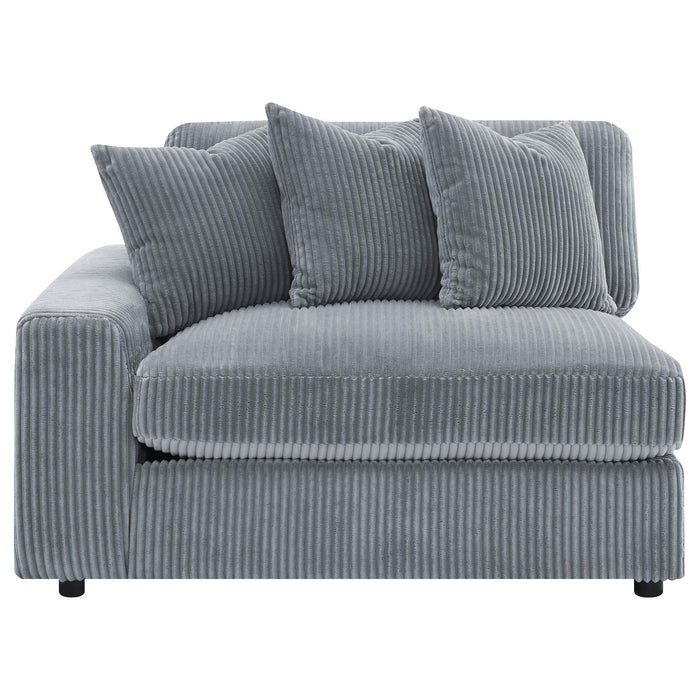Blaine Upholstered Reversible Chaise Sectional Sofa