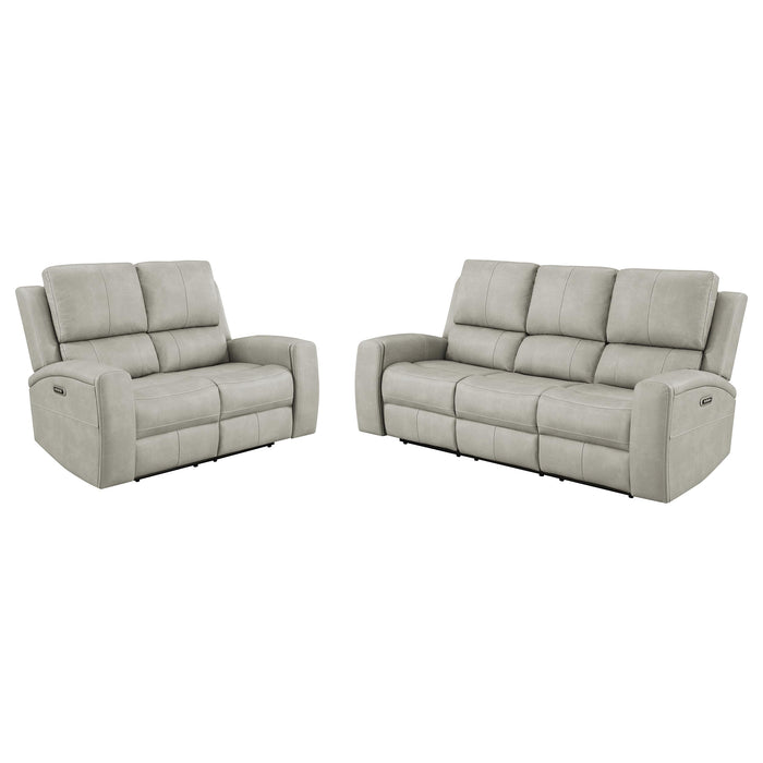 Brickston Triple Power Reclining Sofa Set