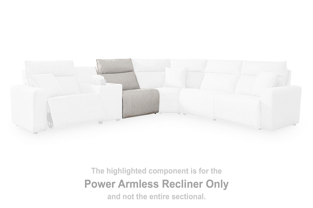 Modmax II Power Reclining Sectional with Chaise and Audio Console