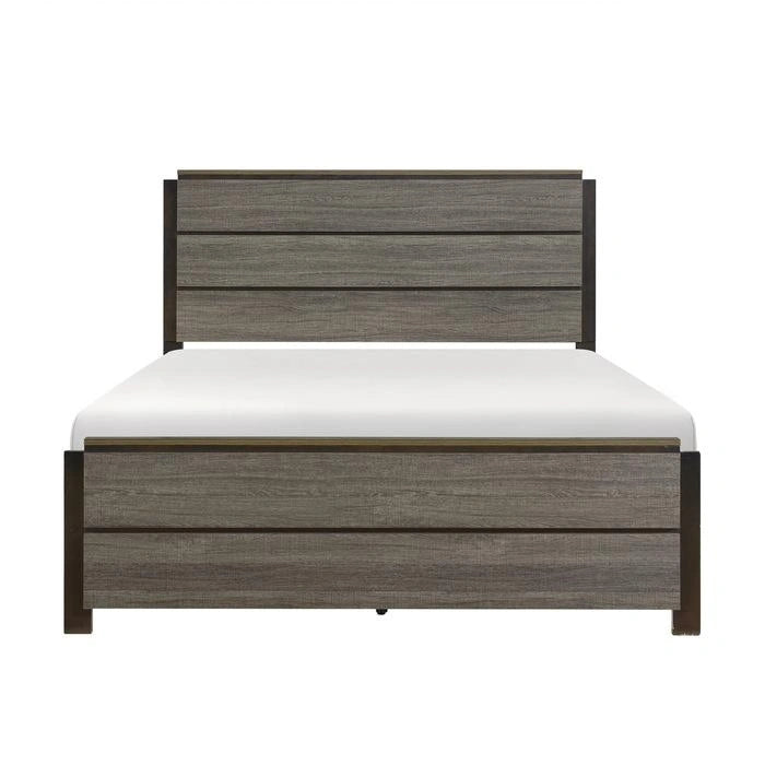 Vestavia Queen Panel Bed in Gray 1936-1