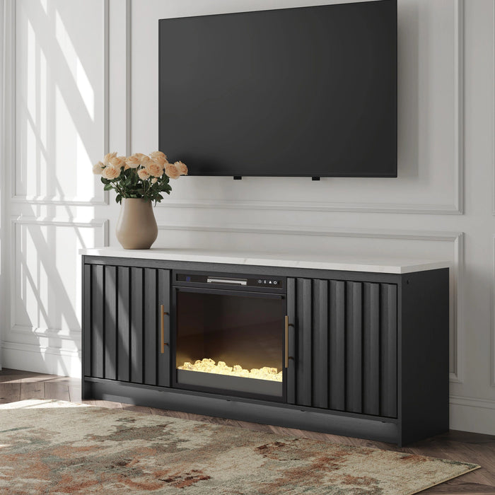 Cadmori TV Stand w/Fire