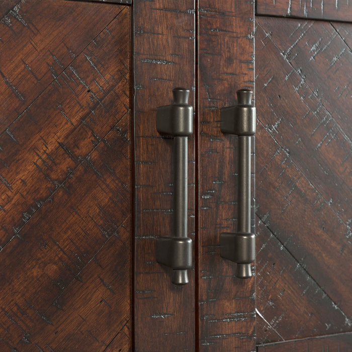 Jax Dresser & Mirror Set in Cherry