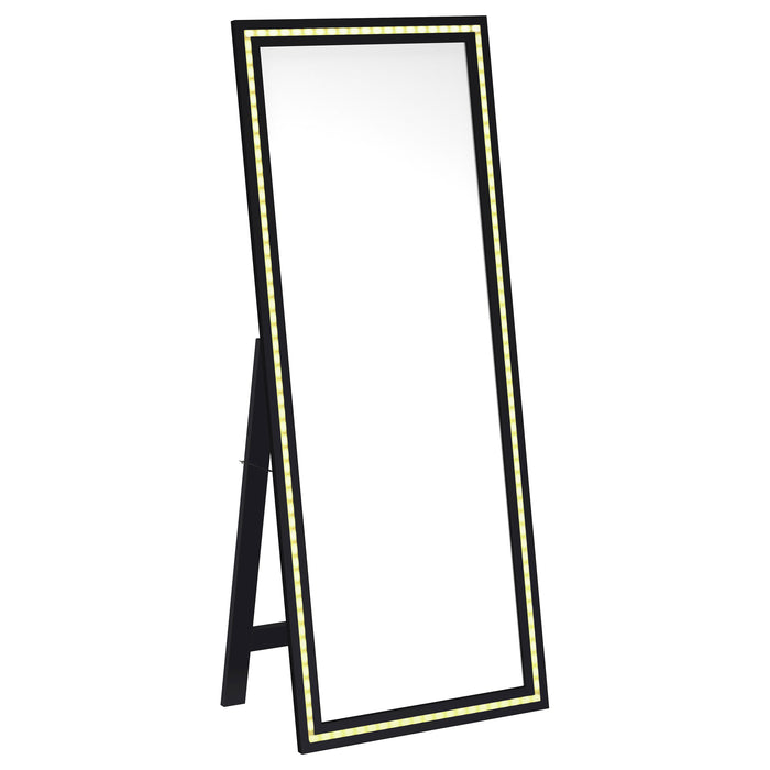Windrose Standing Mirror with LED Lighting