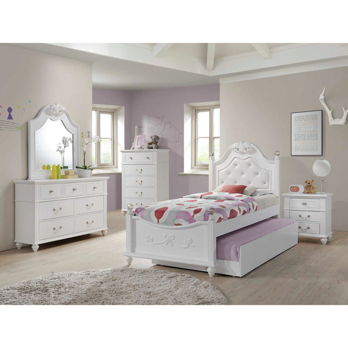 Alana Platform Bedroom Set w/ Storage Trundle