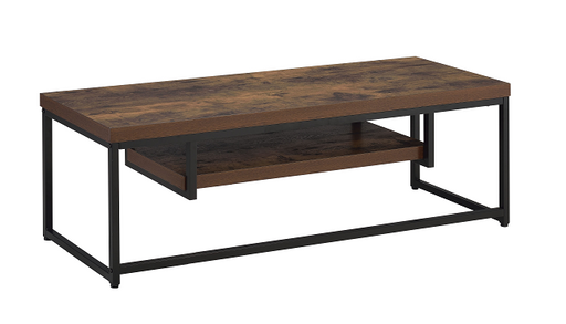 Bob Weathered Oak & Black TV Stand image