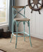 Zaire Antique Sky & Antique Oak Bar Chair (1Pc) image