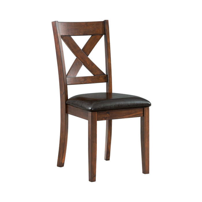 Alex 3PC Dining Set with Drop Leaf Table in Espresso