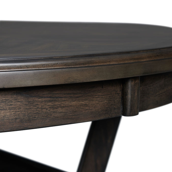 Amherst Counter Table w/Wood Leg Dark Finish
