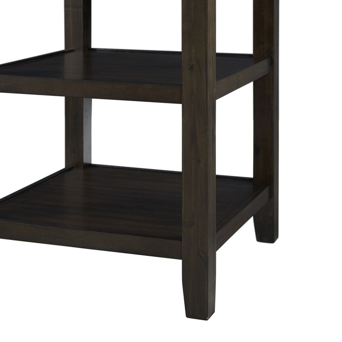 Amherst Counter Height Dining Set-Table and Four Side Chairs