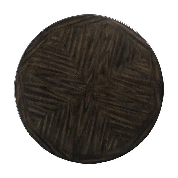 Amherst Dining Table w/Wood Leg Dark Finish