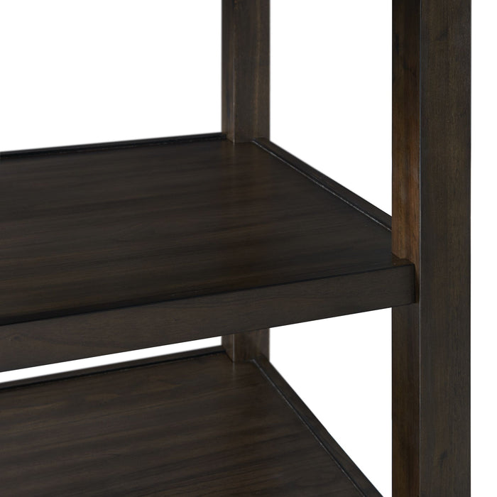 Amherst Counter Table w/Wood Leg Dark Finish