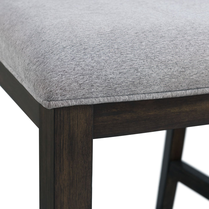 Amherst Dining Side Chair W/Fabric Cushion Dark Finish (2 Per Pack)