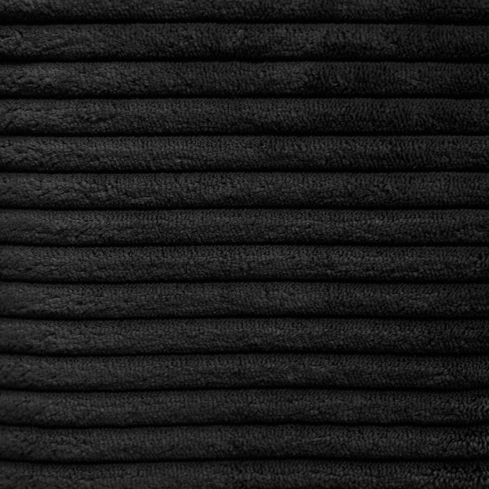 Arizona 7PC Sectional Set with RHF Chaise in Steno Black