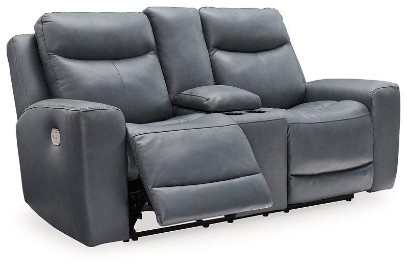 Mindanao Power Reclining Loveseat with Console