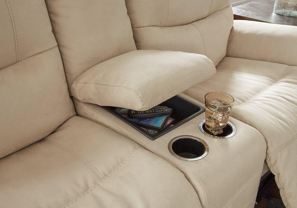 Next-Gen Gaucho Power Reclining Loveseat with Console