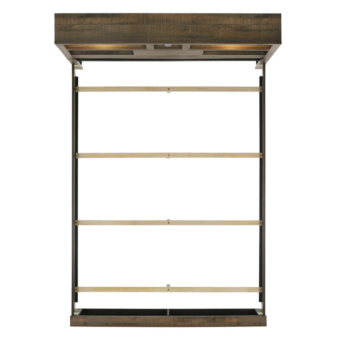Bailey Bookcase Panel Bedroom Set with Bluetooth