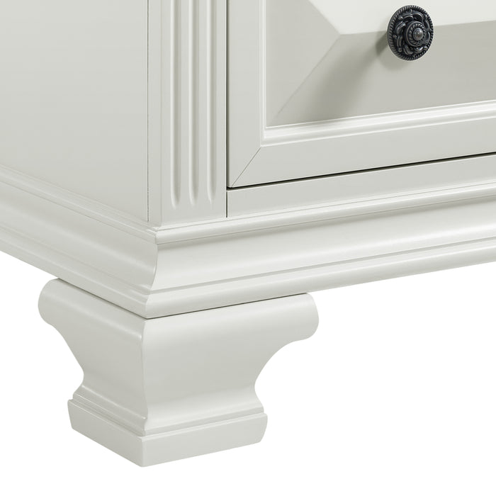 Bridgestone 2-Drawer Nightstand with USB