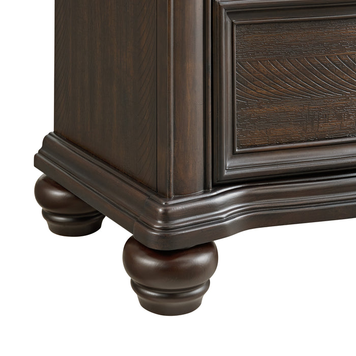 Brunswick 5-Drawer Chest in Mahogany