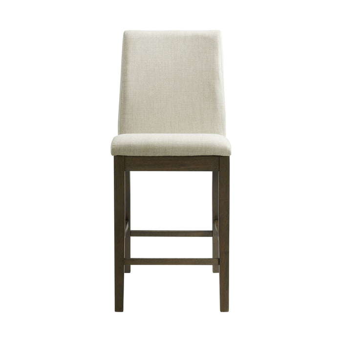 Dapper Counter Side Chair (Walnut Finish) (Two Per Carton)