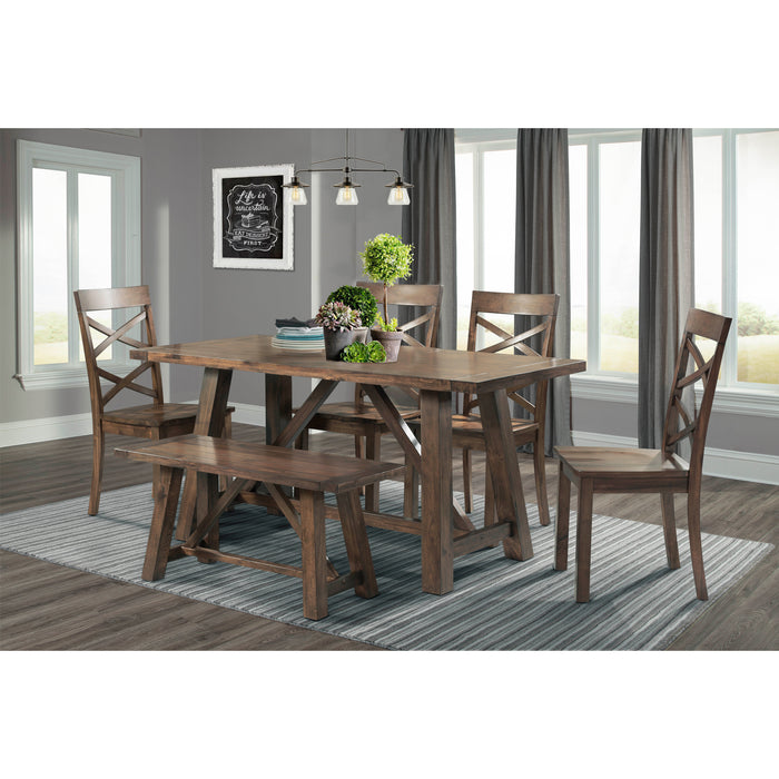 Renegade 64" 6pc Dining Set(Kd)