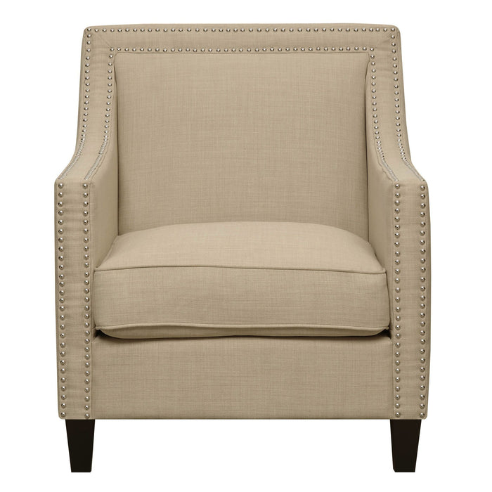 Erica 497 Chair W/Chrome Nails Heirloom Natural (ISTA 3)