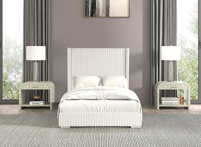 Cadwell Bed Black, Grey, Pink & White
