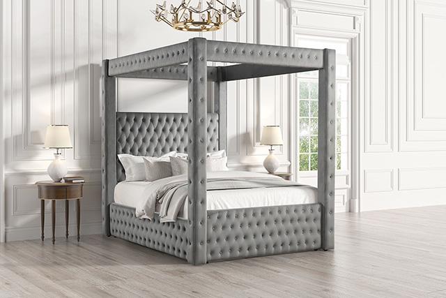 Etherea Bed Gray & Black