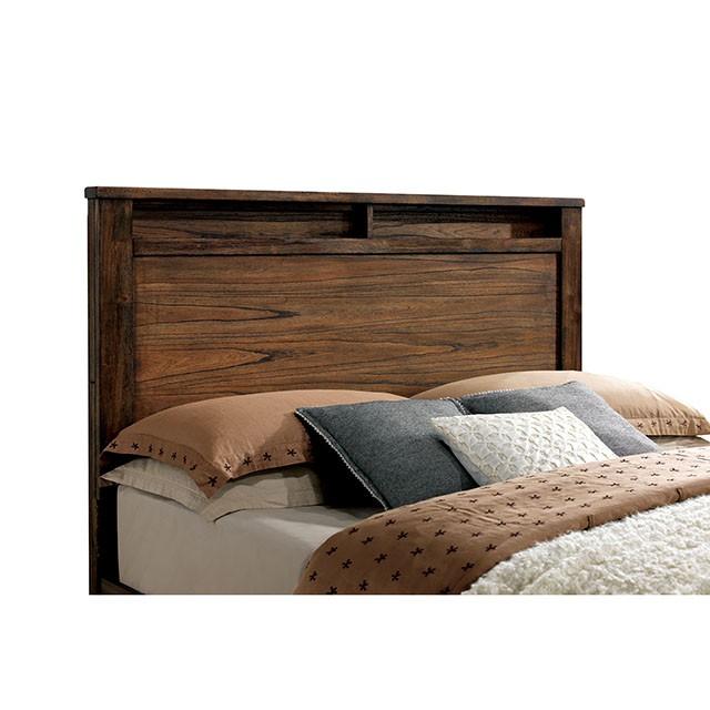 ELKTON Oak Cal.King Bed