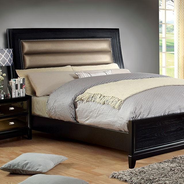 Golva Bed Beige & Black