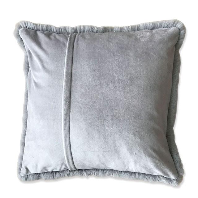 Caparica Silver 20" X 20" Pillow, Silver