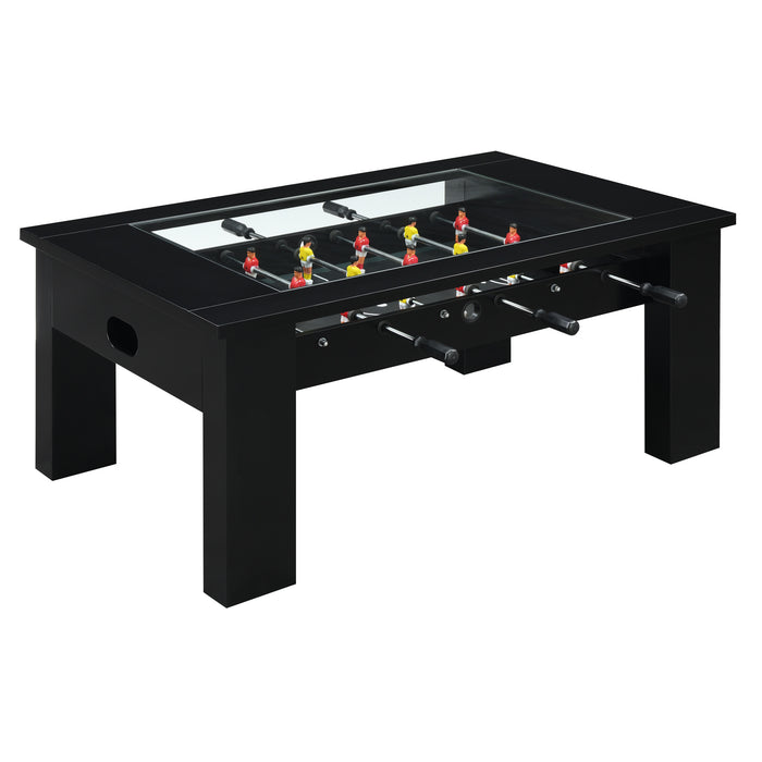 Giga Foosball Table (SSG-110601) Black Foosball Table