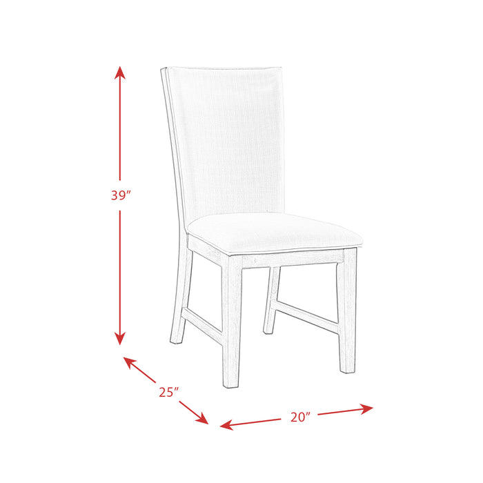 Grady 7PC Dining Set-Table & Six Upholstered Side Chairs