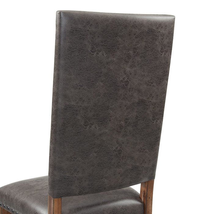 Gramercy 7PC Dining Set-Table and Six Tall Back Chairs