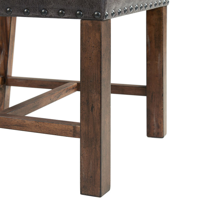 Gramercy 7PC Dining Set-Table and Six Tall Back Chairs