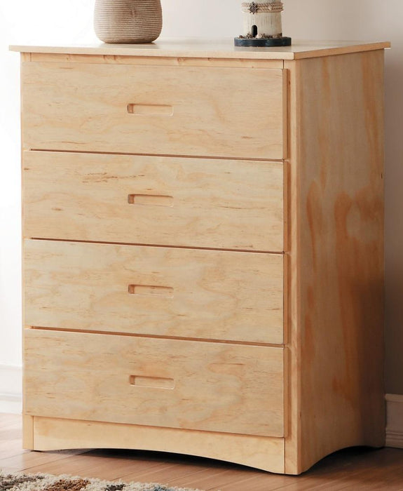 Homelegance Bartly 4 Drawer Chest in Natural B2043-9