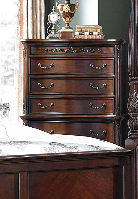 Deryn Park 6 Drawer Chest in Cherry 2243-9