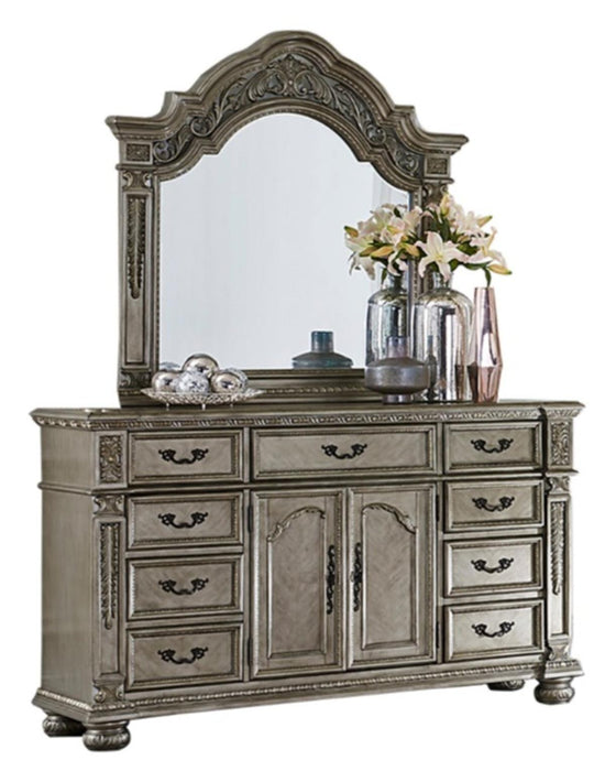 Catalonia Dresser in Platinum Gold 1824PG-5