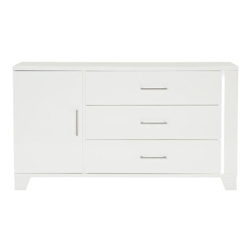 Kerren Dresser in White 1678W-5 image