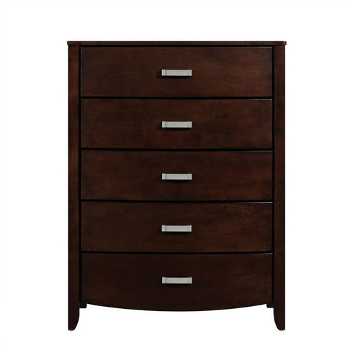 Homelegance Lyric 5 Drawer Chest in Dark Espresso 1737NC-9 image