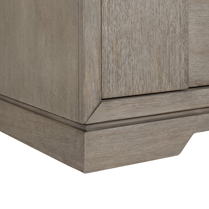 Kelis 6-Drawer Dresser in Grey