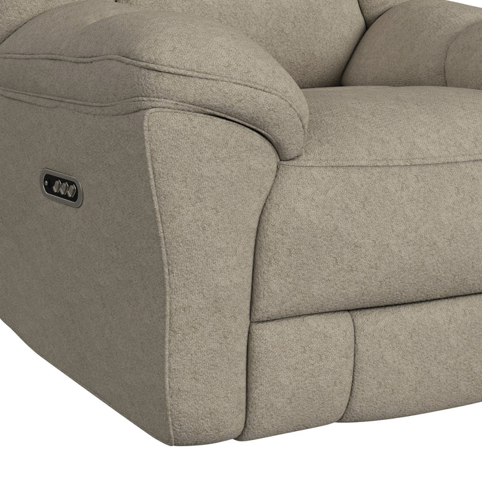 Kelsey P3 Recliner, zero gravity, memory foam in Bama Toast